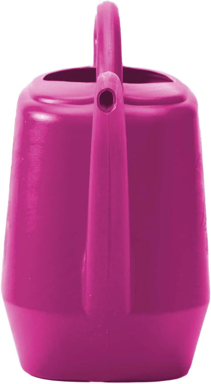 Aqua Rite 56 Fl Oz (.44 Gallon) Fuchsia Resin Watering Can for Indoor or Outdoor Use, Made in USA
