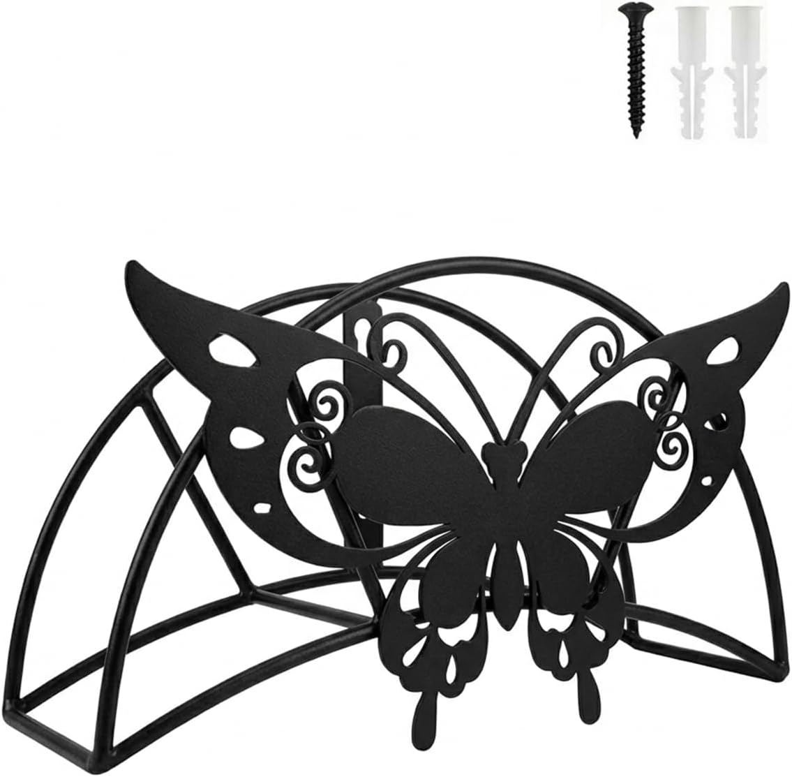 Cow Hose Hanger Metal Wall Mount Heavy Duty 125'5/8" Garden Hose Holder