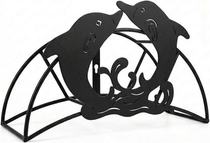 Cow Hose Hanger Metal Wall Mount Heavy Duty 125'5/8" Garden Hose Holder