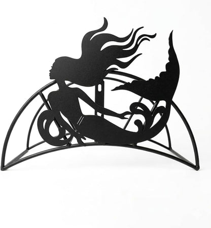 Cow Hose Hanger Metal Wall Mount Heavy Duty 125'5/8" Garden Hose Holder