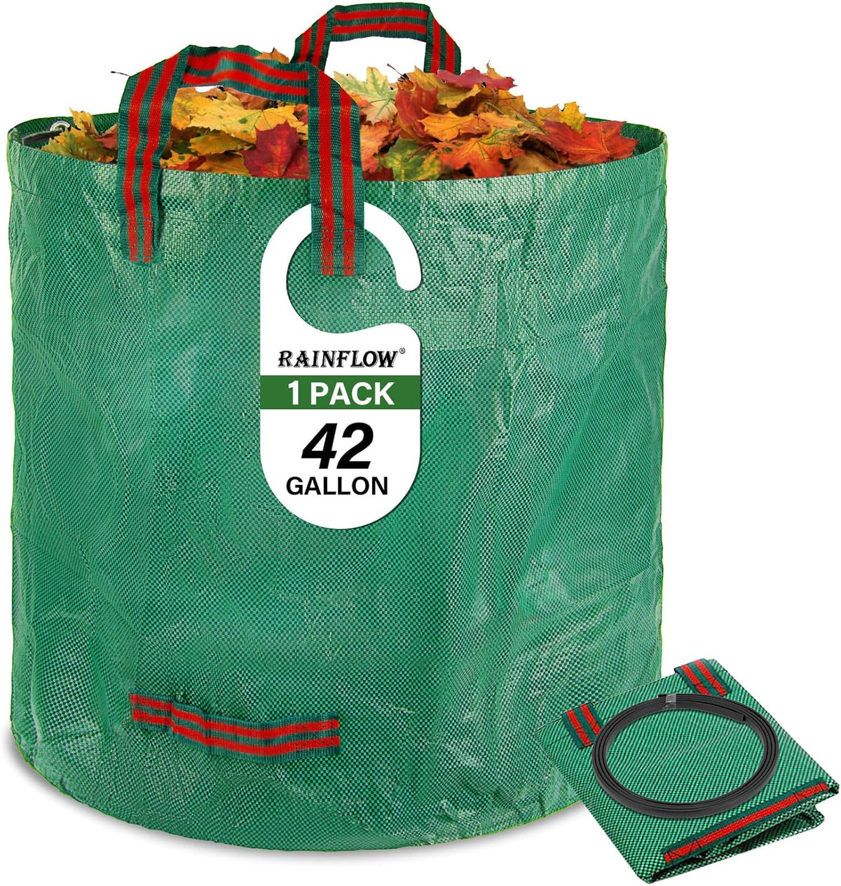 42 Gallon Reusable Yard Waste Bags for Lawn & Garden 1PC