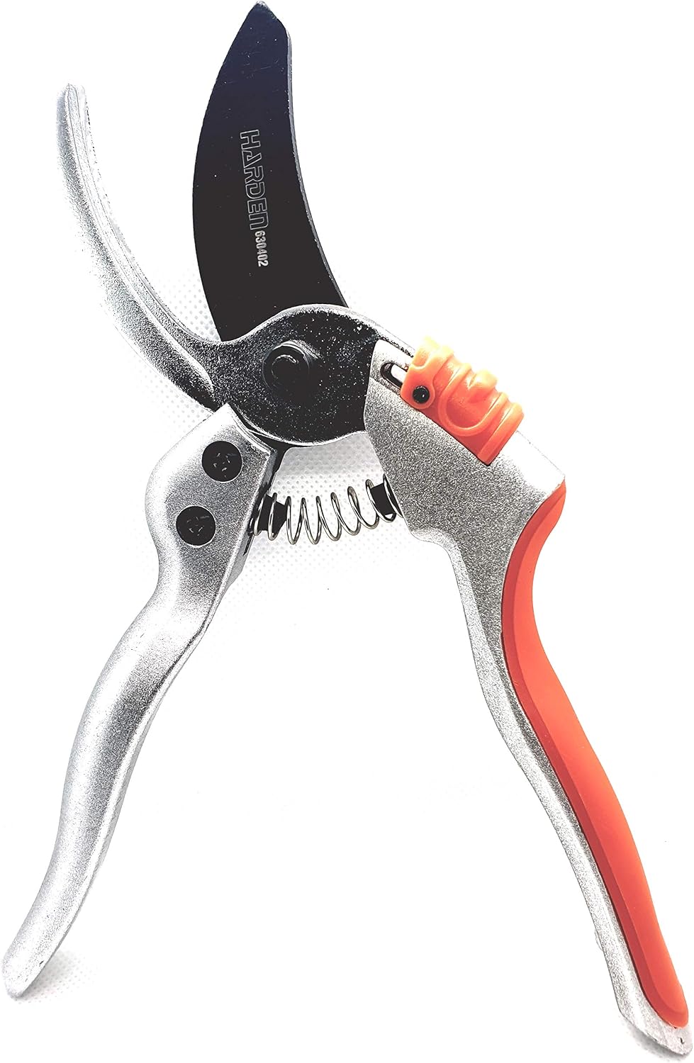 Pruning Shears For Gardening 8 Inch Bypass Pruners. SK5 Steel Non Stick Blade Garden Pruners With Carbon Steel Lower Blade And Ergonomic Non Slip Grip For Tree Trimming And Plant Cutting