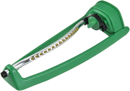 Oscillating Lawn Sprinkler for Yard up to 3000 Sq Ft, Adjustable Water Spray with 16 Precision Nozzles, Stable Base Garden Sprinkler for Grass, Lawn & Backyard Irrigation