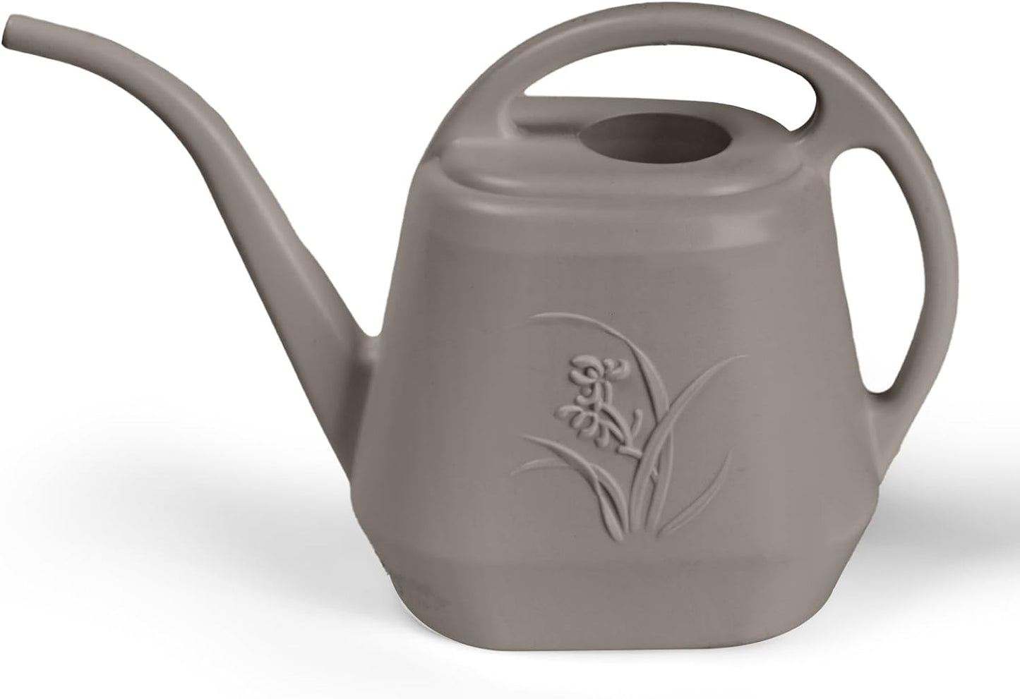 Plant Watering Can - for Indoor and Outdoor Home Garden Plants - with Long Spout - Coffee Color - 1/2 Gallon