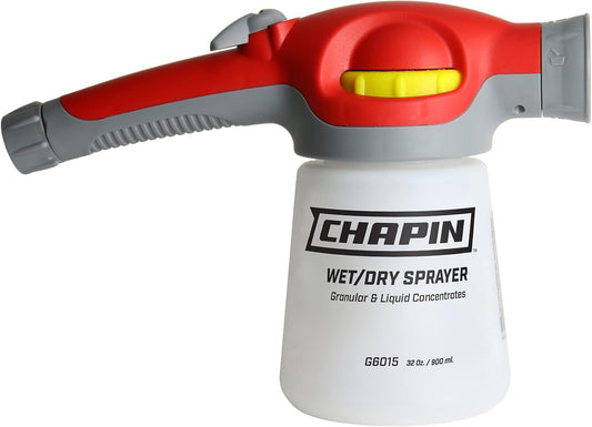 International G6015 Wet/Dry Hose-End Sprayer, Translucent