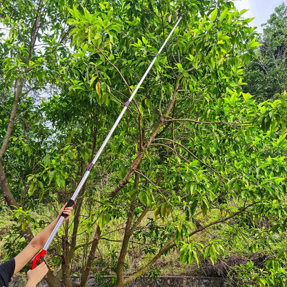 4 Section Extendable Tree Pruner & Pole Saw with Cut and Hold