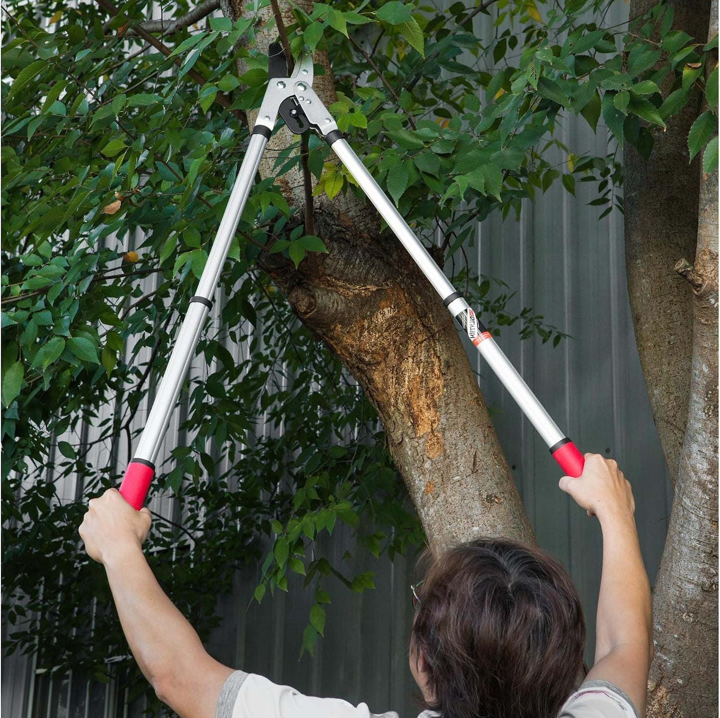 ® Pro Heavy Duty Garden Loppers - 25-37", Premium Anvil Lopper with Advanced Ratchet Mechanism, Lightweight Telescopic Handles, Japanese SK5 Steel Blades, Extendable Garden Loppers