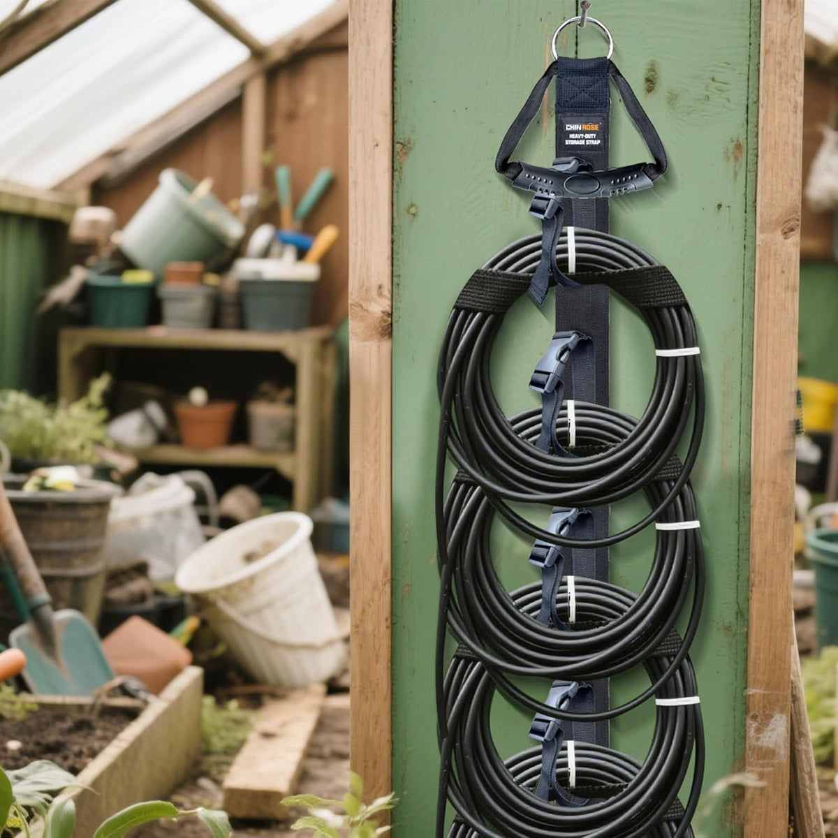 Extension Cord Organizer Adjustable 2 PCS with 5 Slots