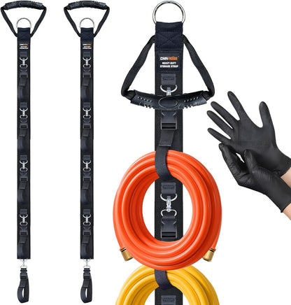 Extension Cord Organizer Adjustable 2 PCS with 5 Slots