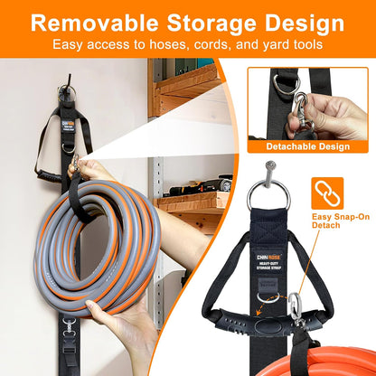 Extension Cord Organizer Adjustable 2 PCS with 5 Slots
