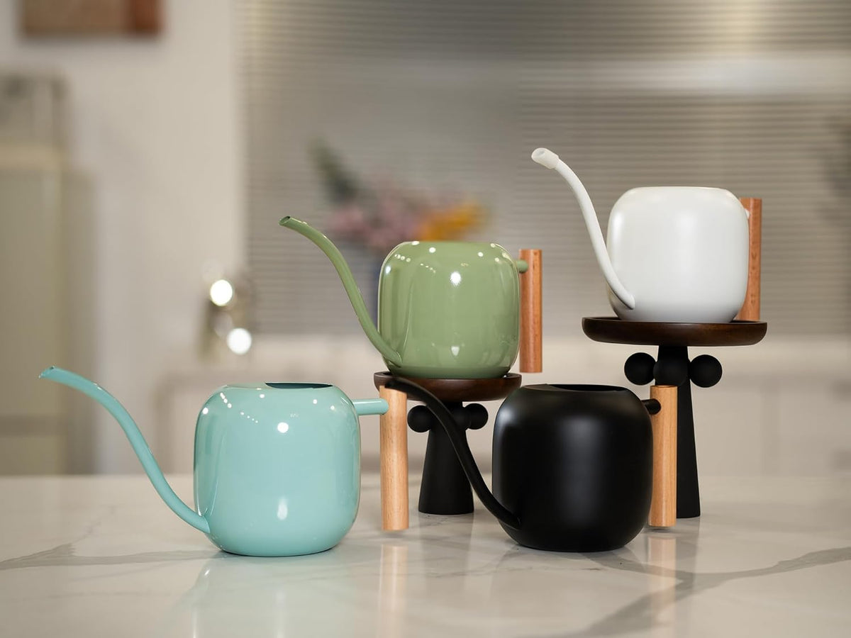1.2L/41oz Metal Metal Watering Can with Long Spout, Sage Green