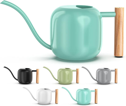 1.2L/41oz Metal Metal Watering Can with Long Spout, Sage Green