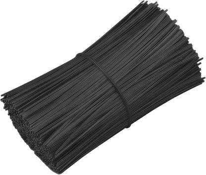 200 PCS Twist Ties for Plants, 7.8 Inch Garden Twist Ties Reusable Green Cable Tie with Rugged Metal Innercores for Bread Cake Pop Candy Bags Cable Organization Christmas Tree Gardening Decor