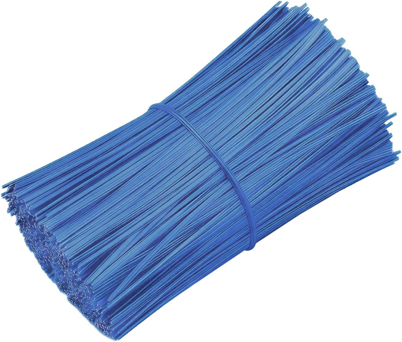 200 PCS Twist Ties for Plants, 7.8 Inch Garden Twist Ties Reusable Green Cable Tie with Rugged Metal Innercores for Bread Cake Pop Candy Bags Cable Organization Christmas Tree Gardening Decor