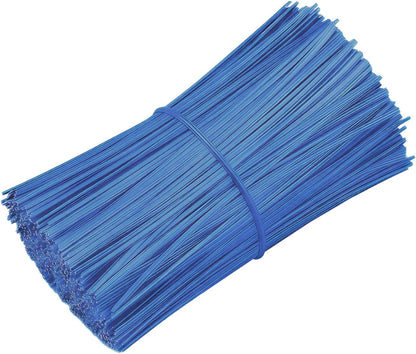 200 PCS Twist Ties for Plants, 7.8 Inch Garden Twist Ties Reusable Green Cable Tie with Rugged Metal Innercores for Bread Cake Pop Candy Bags Cable Organization Christmas Tree Gardening Decor