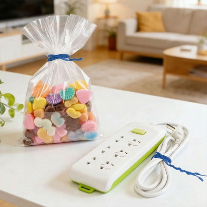 200 PCS Twist Ties for Plants, 7.8 Inch Garden Twist Ties Reusable Green Cable Tie with Rugged Metal Innercores for Bread Cake Pop Candy Bags Cable Organization Christmas Tree Gardening Decor
