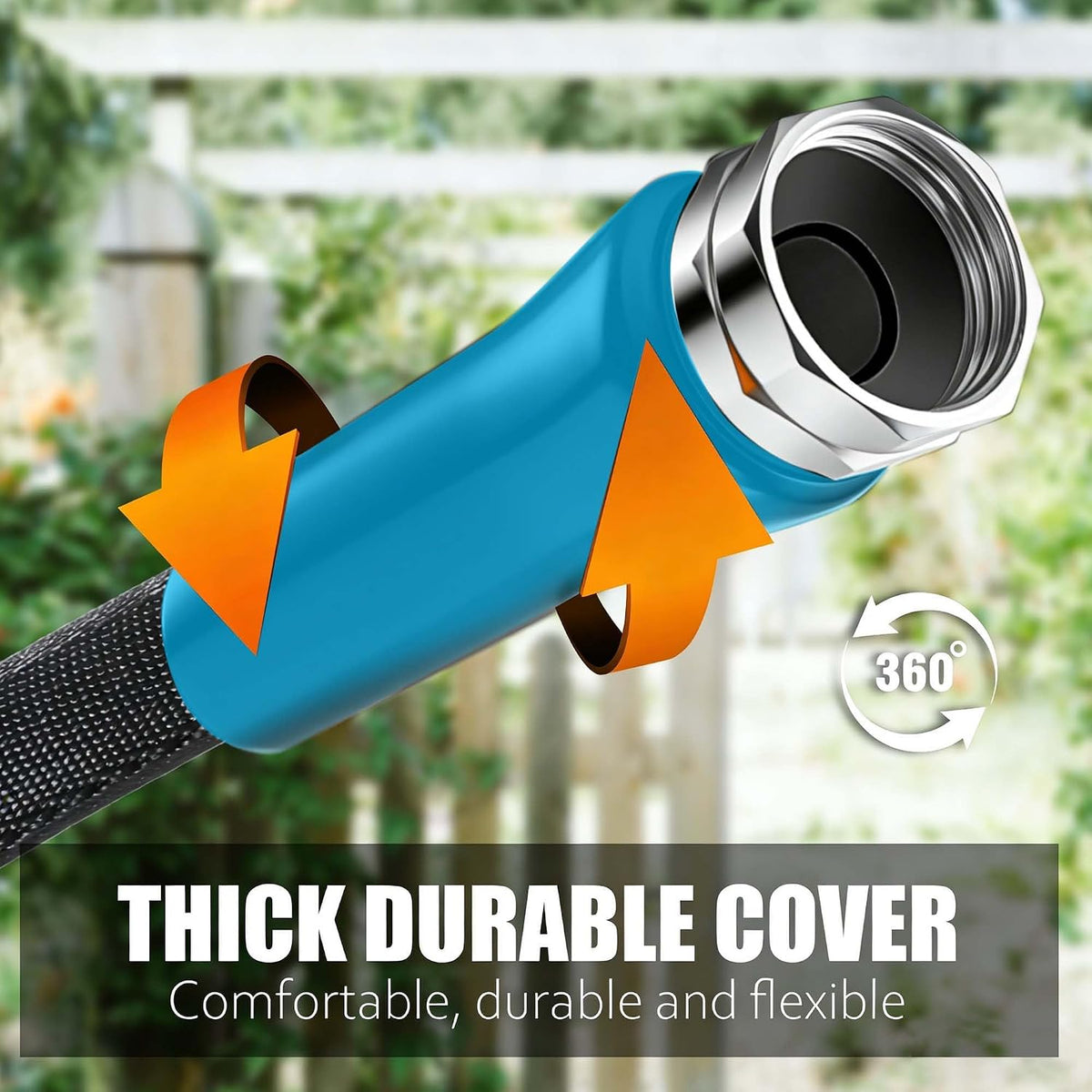 Garden Hose, Ultra Lightweight Water Hose 50FT
