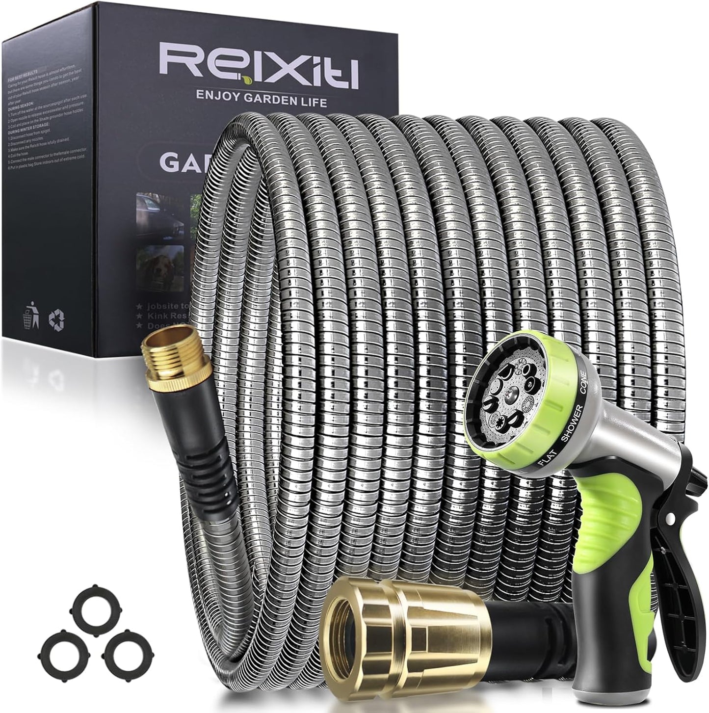 Garden Hose, Ultra Lightweight Water Hose 50FT