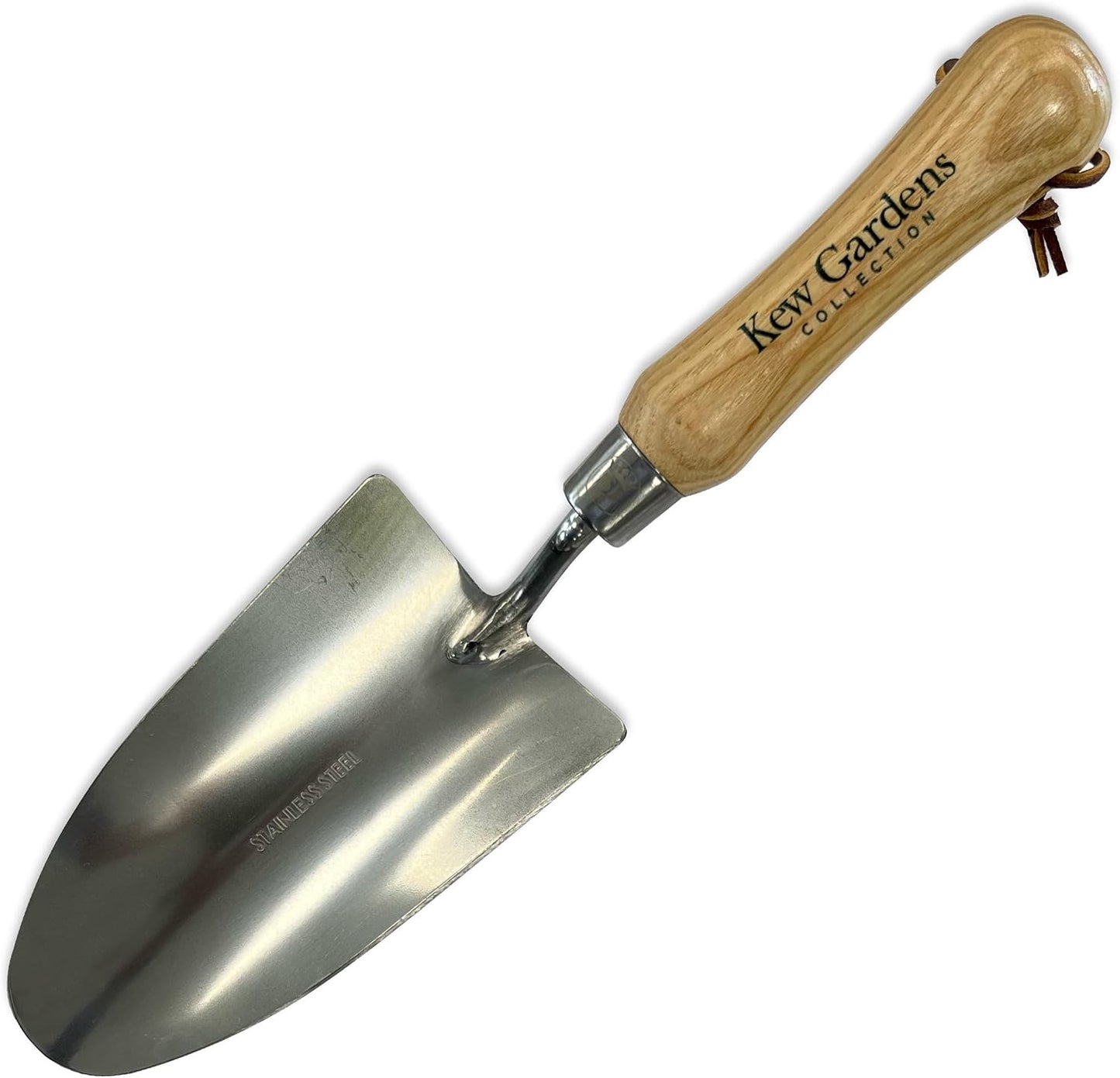 3056KEW Kew Gardens Neverbend Stainless 3 Piece Hand Tool Gift Set – Planting Trowel, Transplant Trowel & Weed Fork – Mirror-Polished Stainless Steel Heads