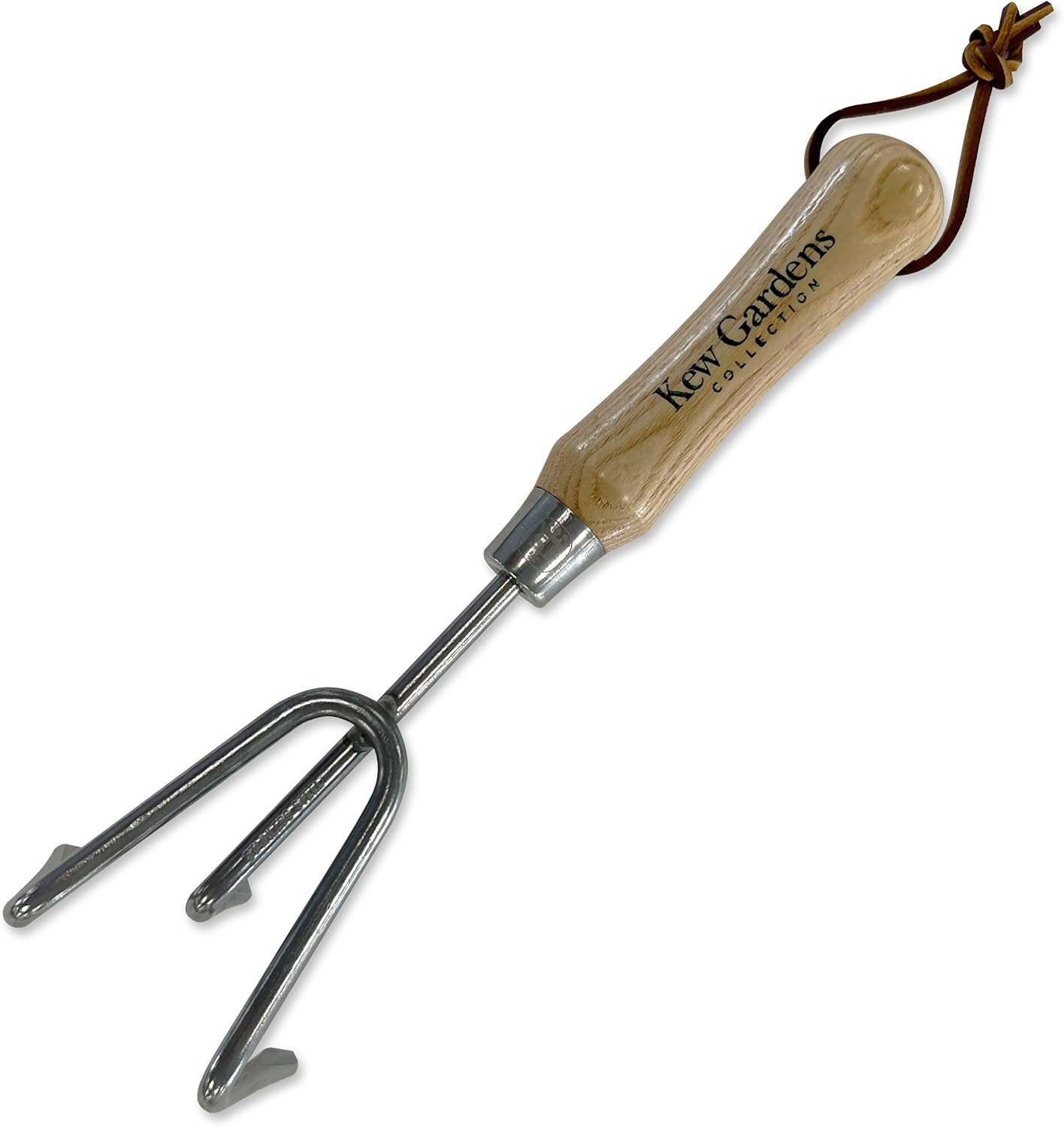 3056KEW Kew Gardens Neverbend Stainless 3 Piece Hand Tool Gift Set – Planting Trowel, Transplant Trowel & Weed Fork – Mirror-Polished Stainless Steel Heads