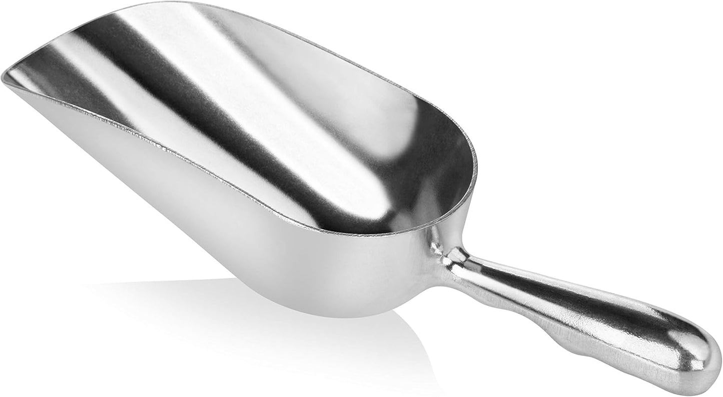 New Star 34585 Cast Aluminum Utility Scoop, 58-Ounce