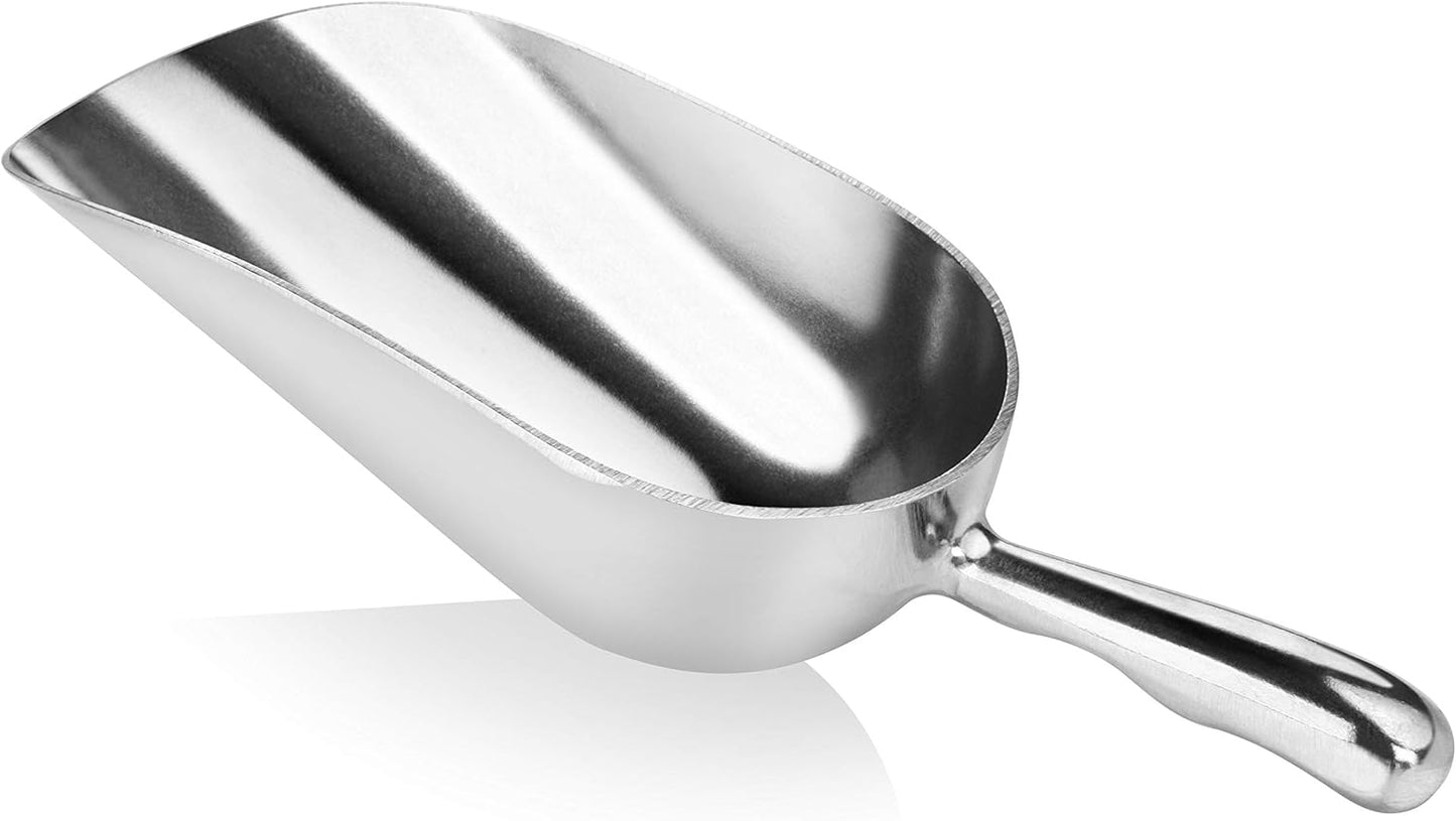 New Star 34585 Cast Aluminum Utility Scoop, 58-Ounce