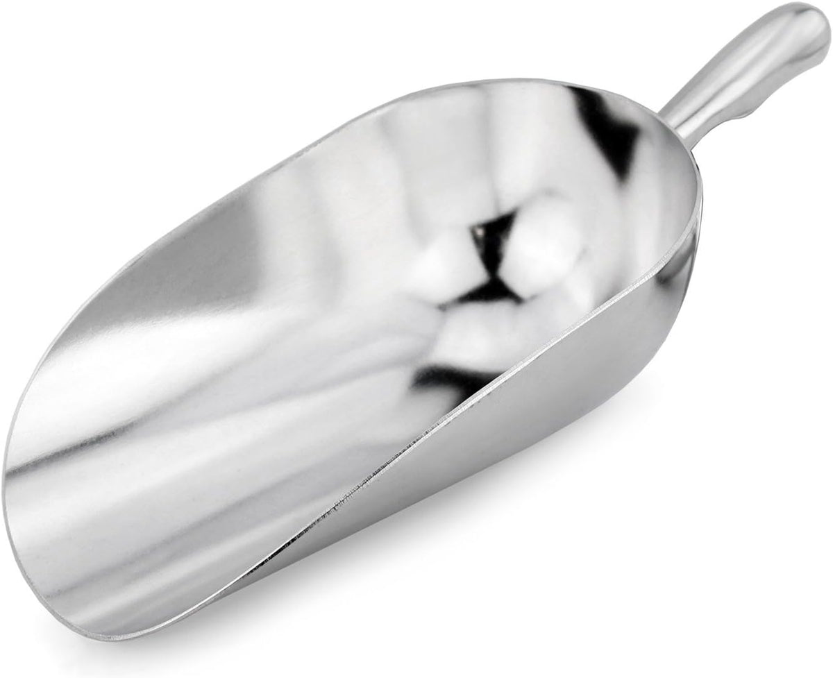 New Star 34585 Cast Aluminum Utility Scoop, 58-Ounce