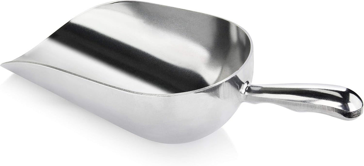 New Star 34585 Cast Aluminum Utility Scoop, 58-Ounce