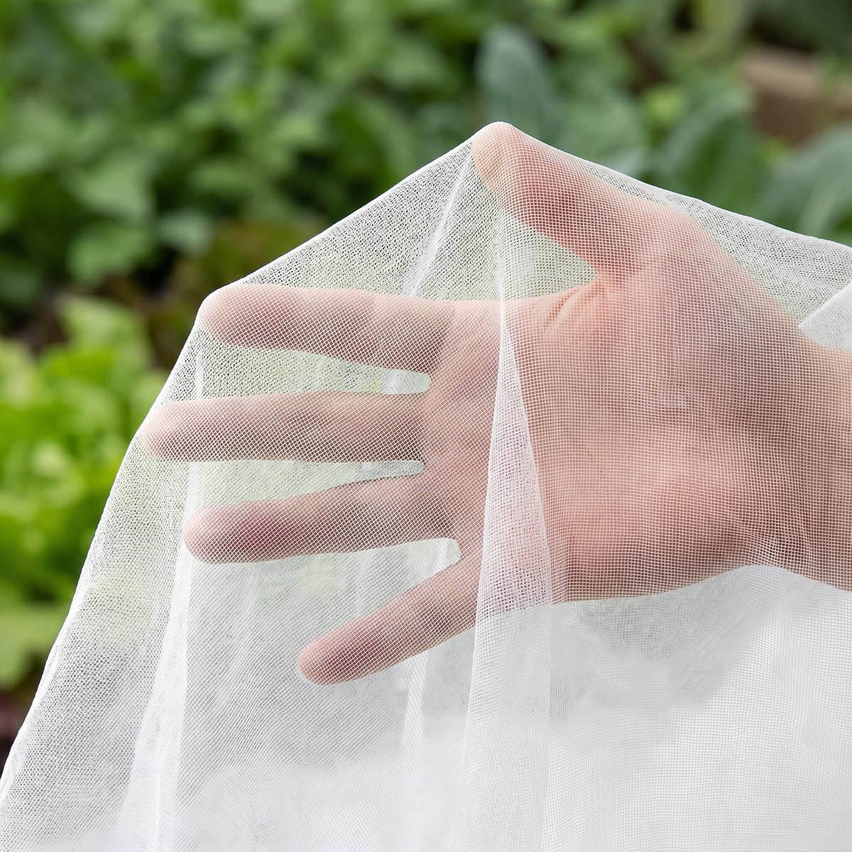 8.2 x 16.4 feet Bug Insect Barrier Bird Net Barrier Hunting Blind Garden Netting Planter Mesh for Protect Plants Flowers Fruits Trees
