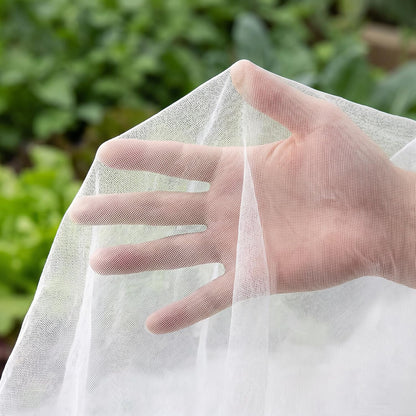 8.2 x 16.4 feet Bug Insect Barrier Bird Net Barrier Hunting Blind Garden Netting Planter Mesh for Protect Plants Flowers Fruits Trees