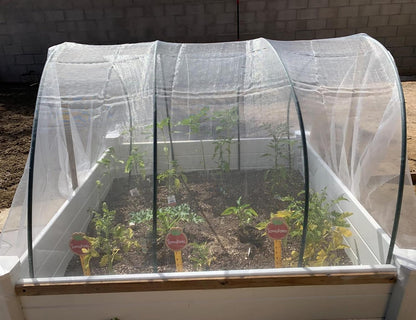 8.2 x 16.4 feet Bug Insect Barrier Bird Net Barrier Hunting Blind Garden Netting Planter Mesh for Protect Plants Flowers Fruits Trees