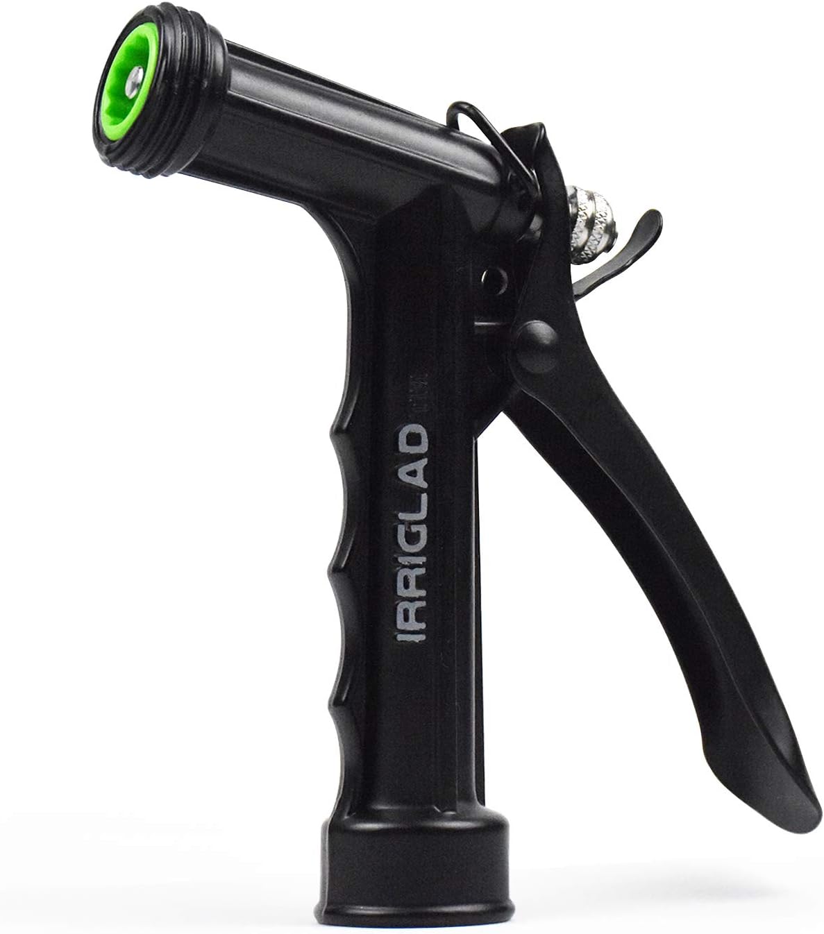 Hose Nozzle 2 Pack, Full Size Pistol Grip Water Nozzle Sprayer with Threaded Front, High Pressure Nozzle, Adjustable Spray Water Flow for Watering Plants, Showering Pet, Washing Car, Cleaning