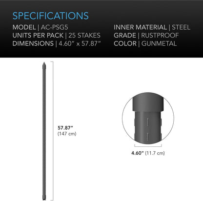 Garden Plant Stakes 36 ".