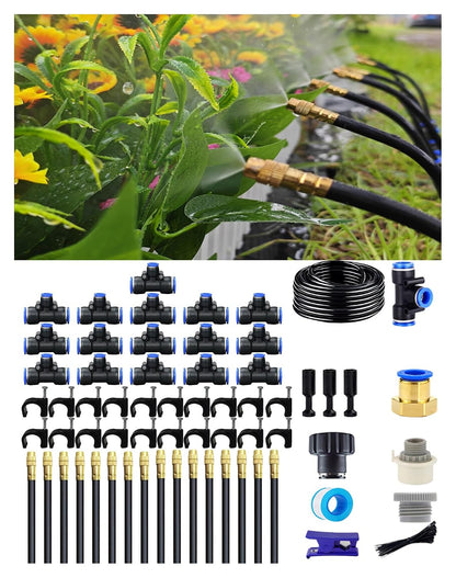 360° Adjustable Drip Irrigation Sprinkler Kit – Garden Watering System