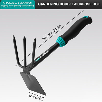Premium Garden Trowel, Hand Tool for Planting, Stainless Steel Small Shovel with Ergonomic Handle, Transplant Shovel for Flowers Vegetables and Greenhouse Use, Digging Rake for Backpacking