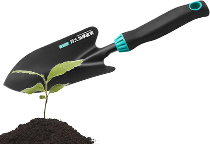 Premium Garden Trowel, Hand Tool for Planting, Stainless Steel Small Shovel with Ergonomic Handle, Transplant Shovel for Flowers Vegetables and Greenhouse Use, Digging Rake for Backpacking