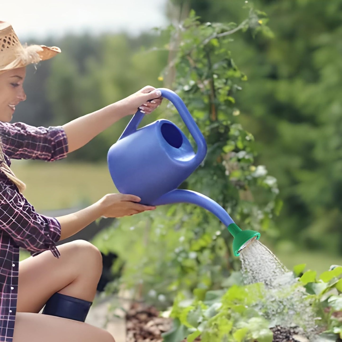 2 Pcs Watering Can Rose Head Replacement, Garden Watering Can Sprinkler Head for Most Garden Watering Cans