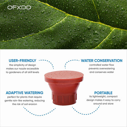 Watering Can Nozzle 3 Pcs - Plastic Bottle Top Waterers - Bottle Cap Sprinkler for Vegetables, Plants - Replacement Gardening Watering Nozzle for Bottle