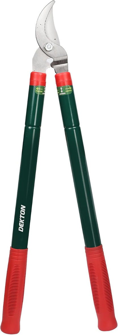 Telescopic Bypass Lopper – Adjustable Length Garden Pruning Tool with Sharp Blades | Lightweight Design for Easy Use | Ideal for Cutting High Branches and Thick Stems | Ergonomic Grip