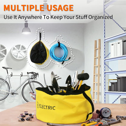 3PK RV Hose Storage Bags, Waterproof Camper Cord Utility Organizer