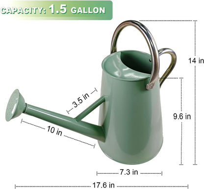 1.5 Gallon Large Watering Can for Outdoor&Indoor Plants