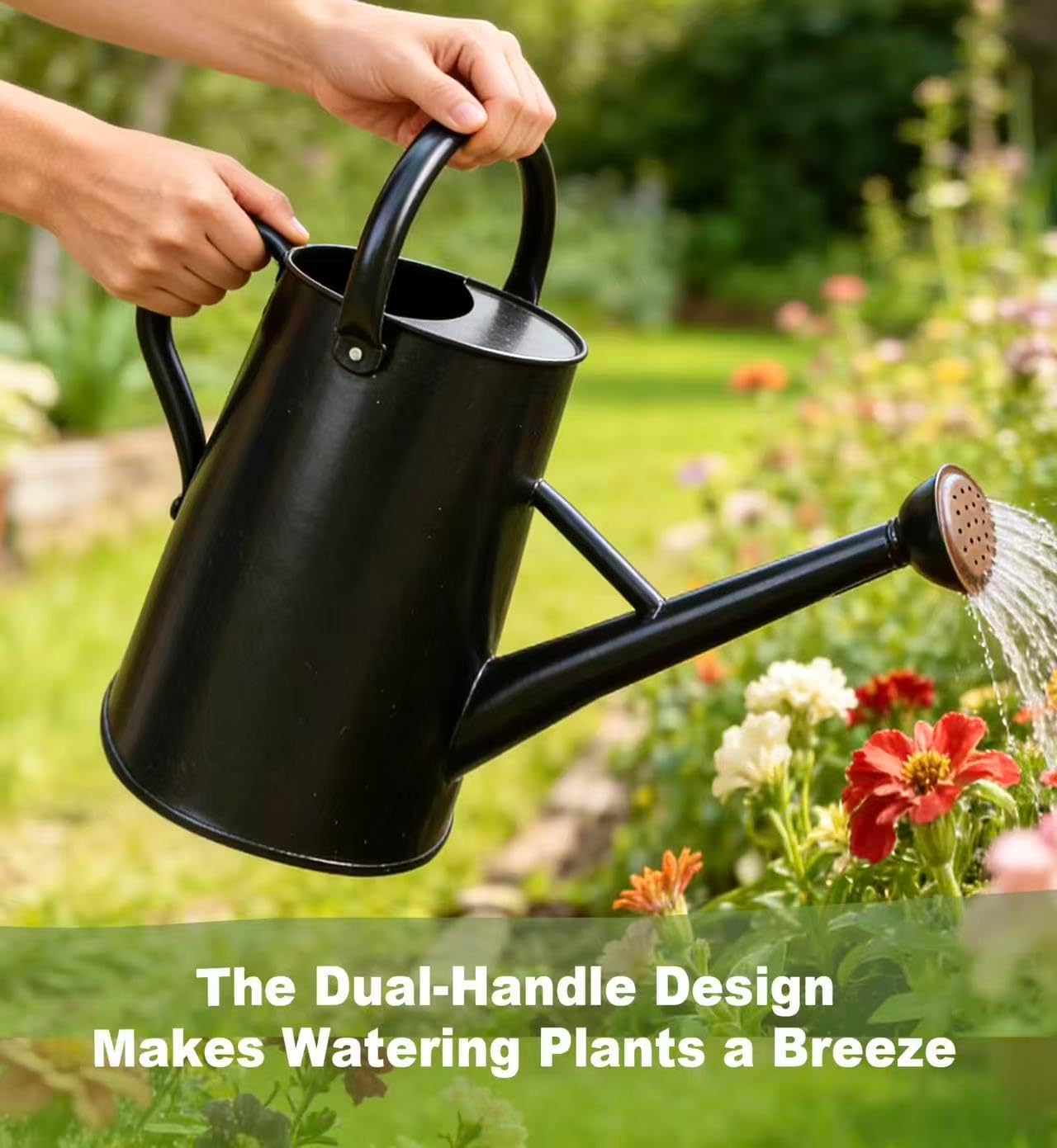 1.5 Gallon Large Watering Can for Outdoor&Indoor Plants