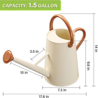 1.5 Gallon Large Watering Can for Outdoor&Indoor Plants
