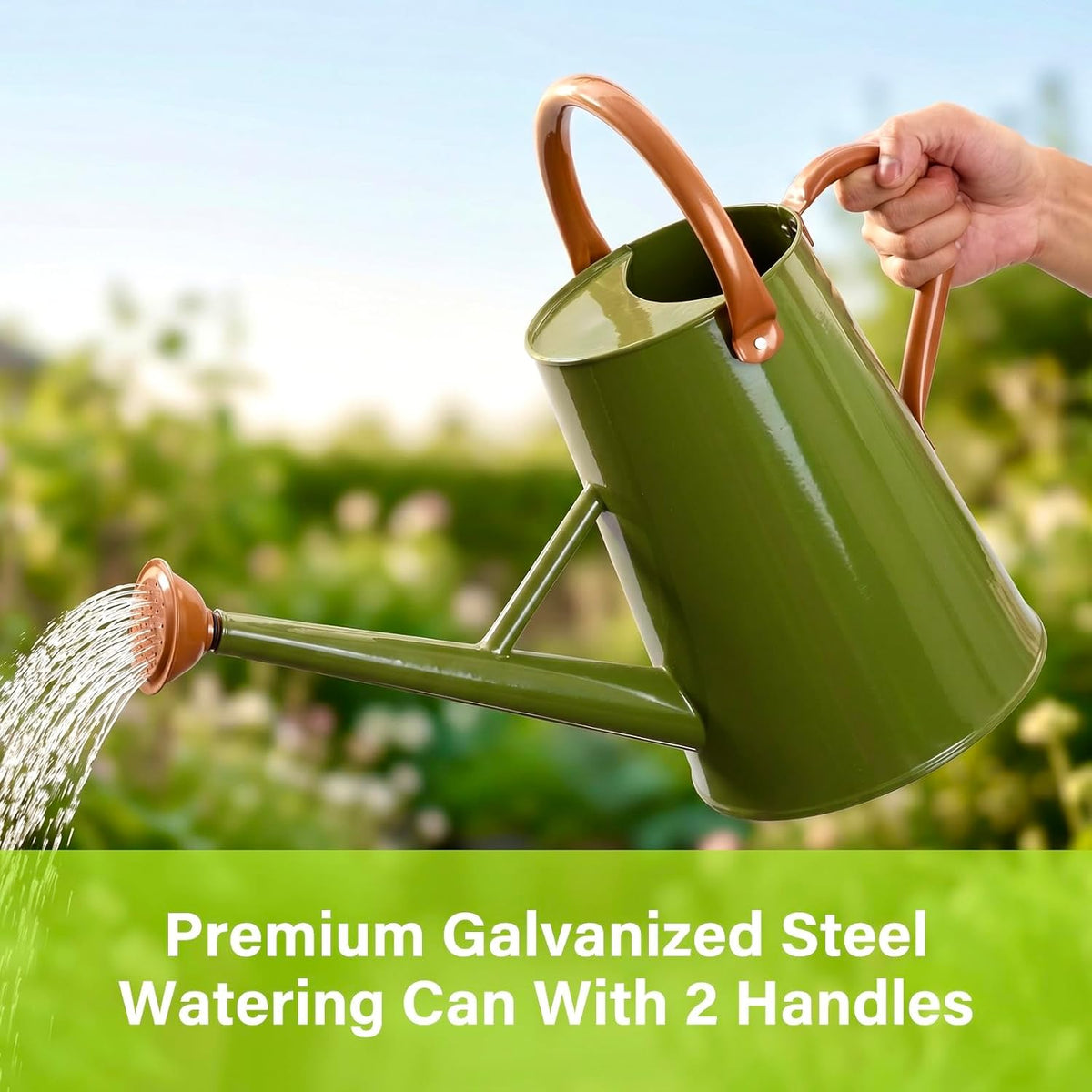 1.5 Gallon Large Watering Can for Outdoor&Indoor Plants