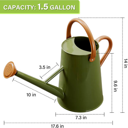 1.5 Gallon Large Watering Can for Outdoor&Indoor Plants