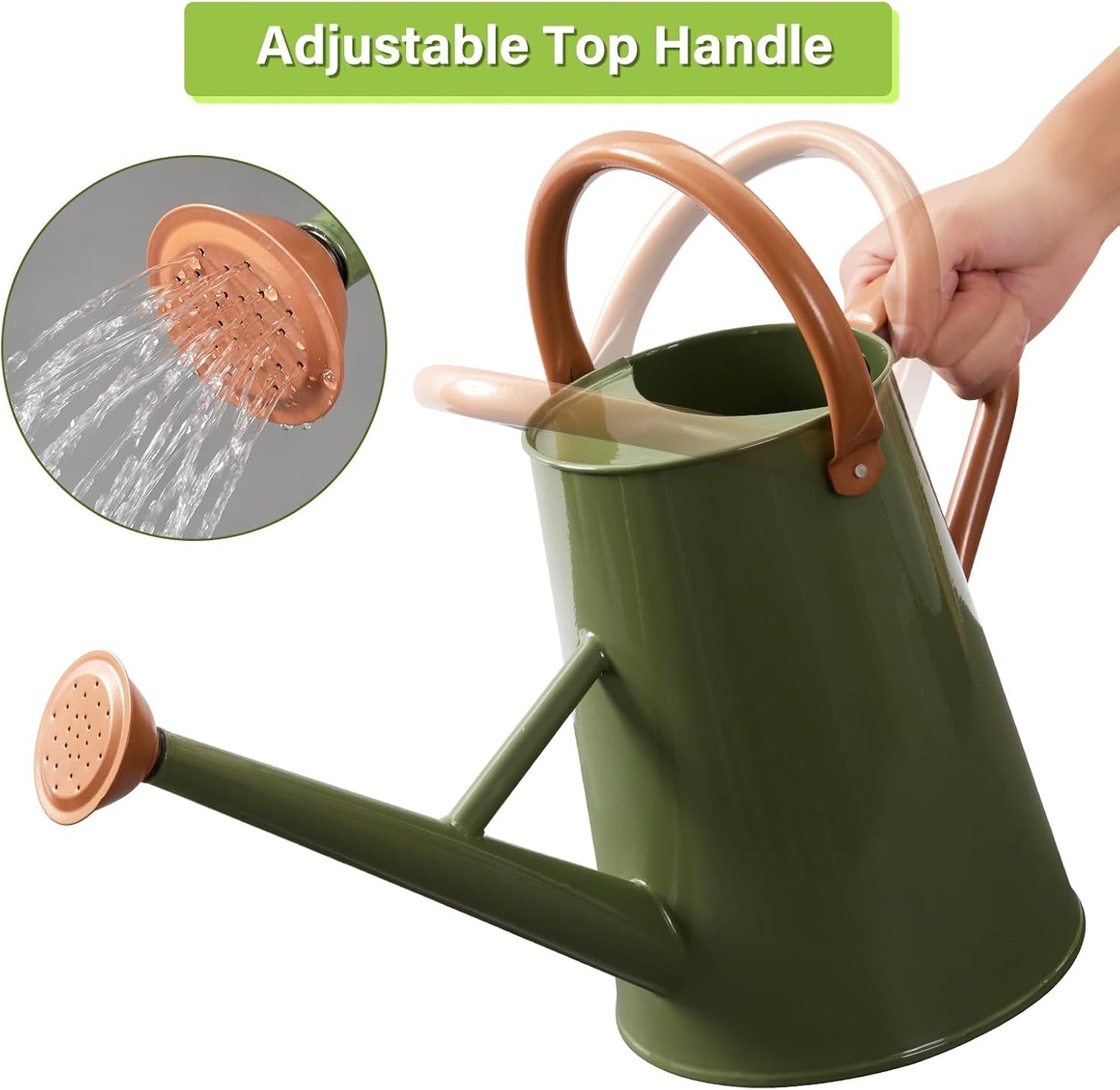 1.5 Gallon Large Watering Can for Outdoor&Indoor Plants