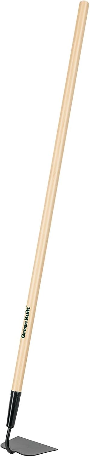 TruPro 7-Inch Forged Onion Hoe, 54-Inch Premium North American Ash Wood Handle, Heavy-Duty Professional Garden and Agricultural Cultivating Tool (Model 33571 / ATO-X)