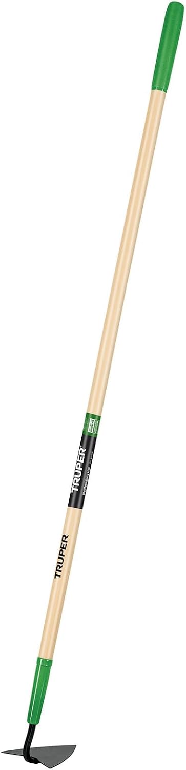 TruPro 7-Inch Forged Onion Hoe, 54-Inch Premium North American Ash Wood Handle, Heavy-Duty Professional Garden and Agricultural Cultivating Tool (Model 33571 / ATO-X)