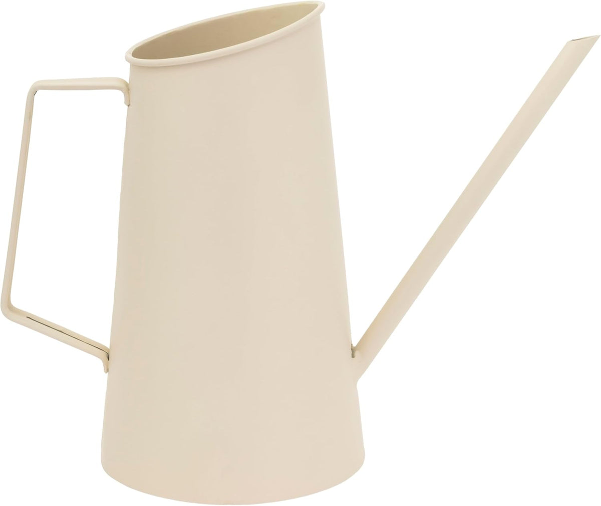 Minimalist Metal Garden Watering Can, 8.25" Tall, Sky Blue