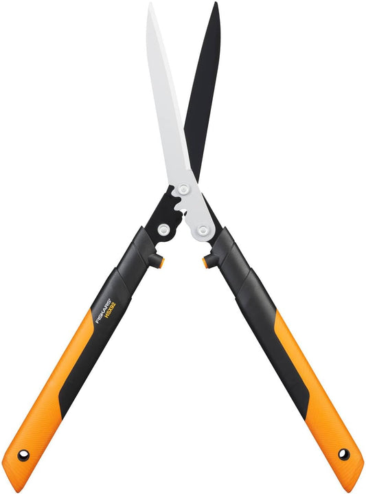PowerGear X Hedge Shear HSX92, Non-Stick Coating, Steel Blades, Length: 63 cm, Black/Orange, 1023631